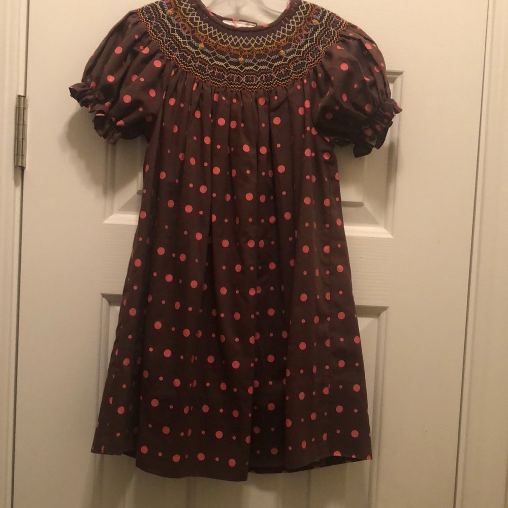 Rosalina smocked dress